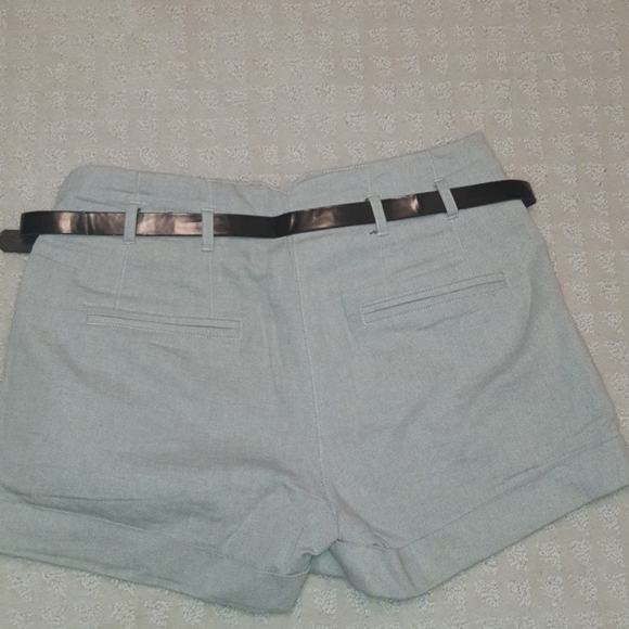 Grey Mila Paperbag Womens Shorts - Picture 2 of 5